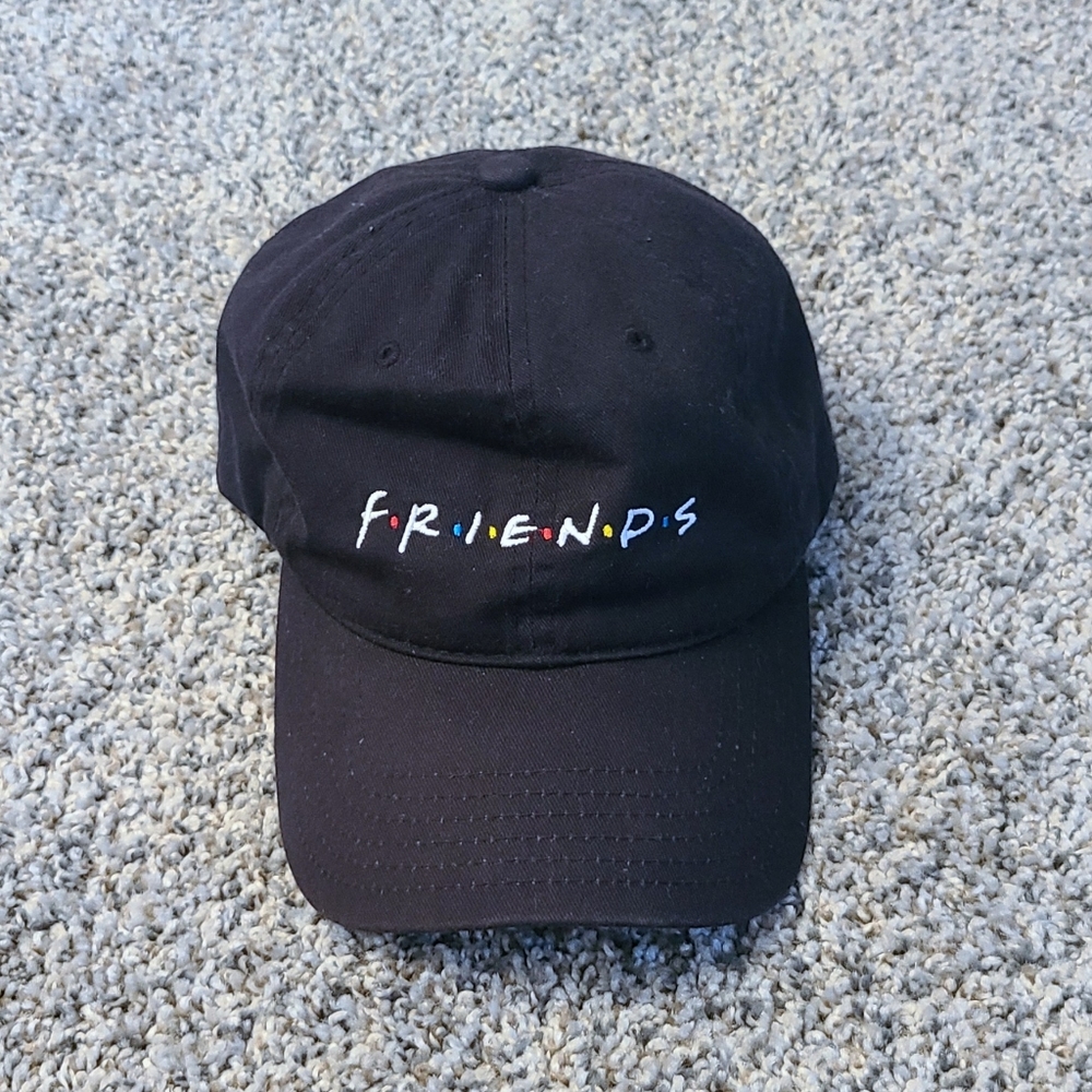 Friends Show Logo Black Hat Baseball Cap Adjustable Unisex